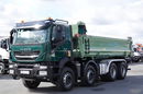 Iveco X-WAY 480 / 8X4 / WYWROTKA / HYDROBURTA / BORDMATIC / HYDROKLAPA / HARDOX / KAMERA  zdjęcie 9