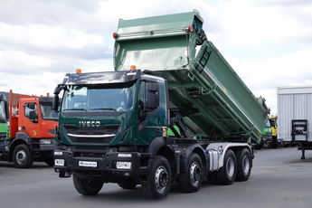 Iveco X-WAY 480 / 8X4 / WYWROTKA / HYDROBURTA / BORDMATIC / HYDROKLAPA / HARDOX / KAMERA 
