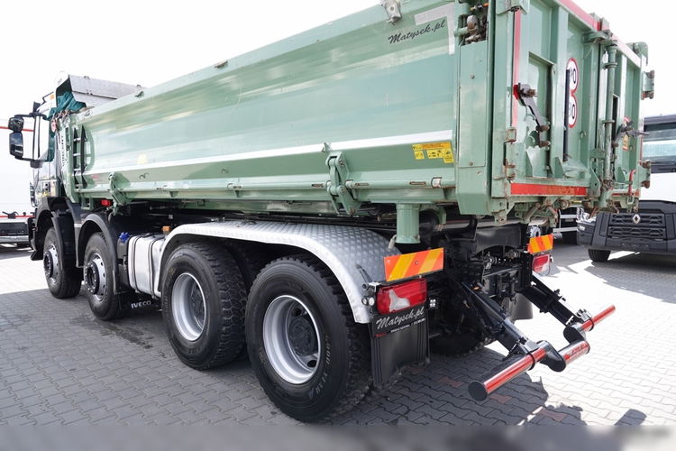 Iveco X-WAY 480 / 8X4 / WYWROTKA / HYDROBURTA / BORDMATIC / HYDROKLAPA / HARDOX / KAMERA  zdjęcie 20