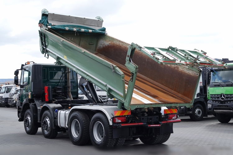 Iveco X-WAY 480 / 8X4 / WYWROTKA / HYDROBURTA / BORDMATIC / HYDROKLAPA / HARDOX / KAMERA  zdjęcie 2