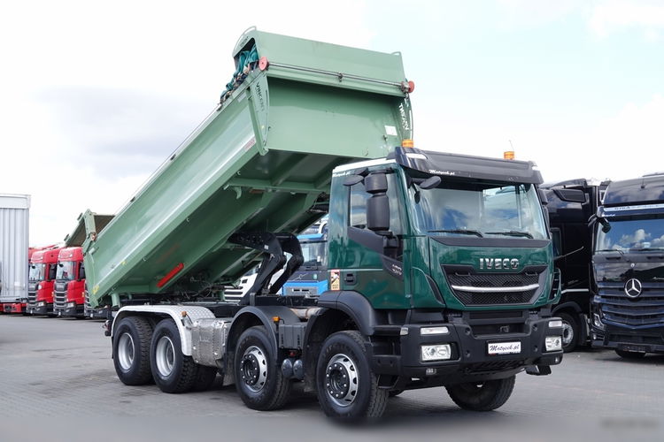 Iveco X-WAY 480 / 8X4 / WYWROTKA / HYDROBURTA / BORDMATIC / HYDROKLAPA / HARDOX / KAMERA  zdjęcie 4