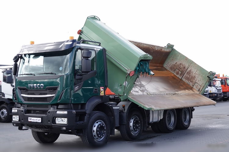 Iveco X-WAY 480 / 8X4 / WYWROTKA / HYDROBURTA / BORDMATIC / HYDROKLAPA / HARDOX / KAMERA  zdjęcie 5
