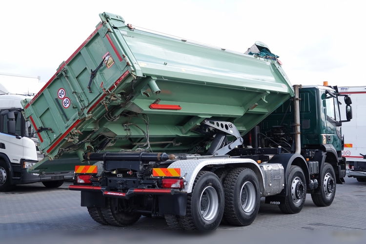 Iveco X-WAY 480 / 8X4 / WYWROTKA / HYDROBURTA / BORDMATIC / HYDROKLAPA / HARDOX / KAMERA  zdjęcie 7