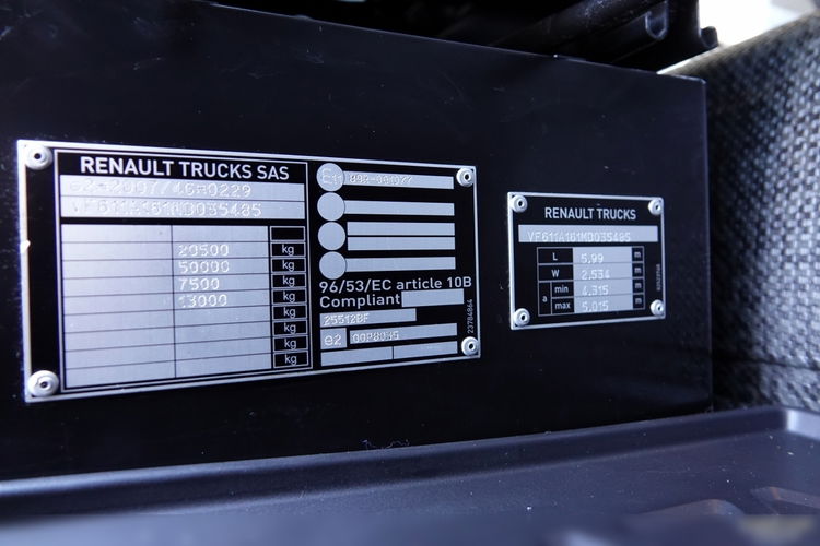 Renault T460 / RETARDER / METALIK / OPONY 100% / PO KONTRAKCIE SERWISOWYM zdjęcie 36