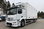 Mercedes Actros 1836 chłodnia thermo king T800R 2021/22 otwierany bok winda idealny stan zdjęcie 2
