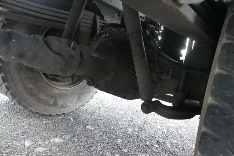 Mercedes AXOR 1828 4x4 / WYWROTKA + HDS HIAB 10.3 m / SKŁADANY W Z / zdjęcie 16