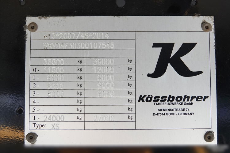 KAESSBOHRER / FIRANKA / MEGA / LOWDECK / 2020 ROK / DACH PODNOSZONY zdjęcie 24