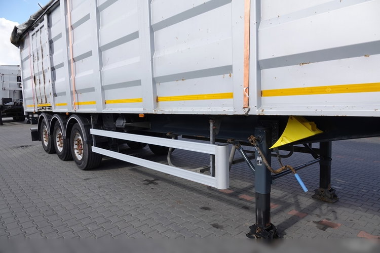 BODEX / WYWROTKA 65 M3 / STALOWA / DO ZŁOMU / OŚ PODNOSZONA / DRZWI BOCZNE / 2018 ROK zdjęcie 9