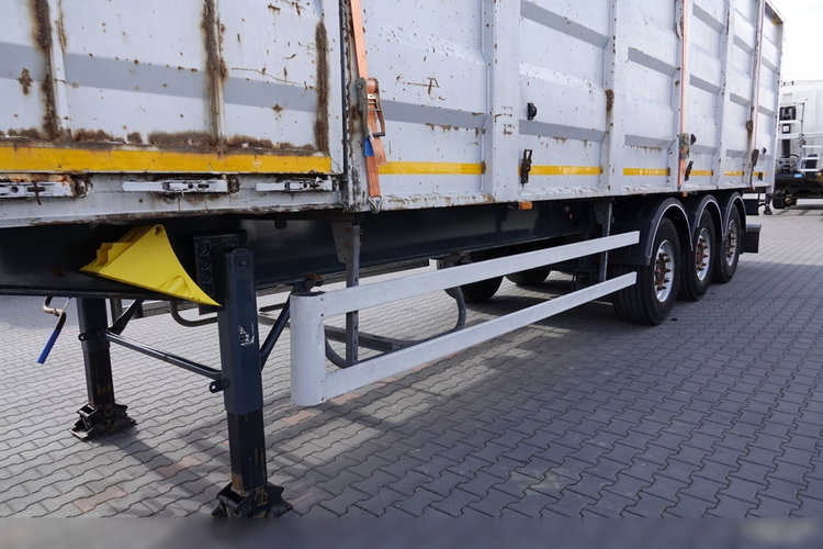 BODEX / WYWROTKA 65 M3 / STALOWA / DO ZŁOMU / OŚ PODNOSZONA / DRZWI BOCZNE / 2018 ROK zdjęcie 10