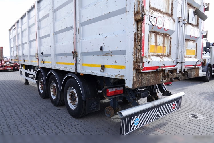 BODEX / WYWROTKA 65 M3 / STALOWA / DO ZŁOMU / OŚ PODNOSZONA / DRZWI BOCZNE / 2018 ROK zdjęcie 11