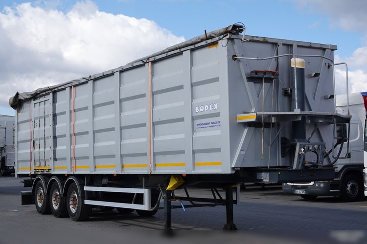 BODEX / WYWROTKA 65 M3 / STALOWA / DO ZŁOMU / OŚ PODNOSZONA / DRZWI BOCZNE / 2018 ROK zdjęcie 1