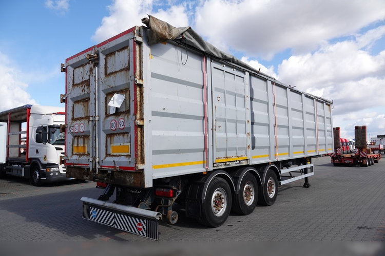 BODEX / WYWROTKA 65 M3 / STALOWA / DO ZŁOMU / OŚ PODNOSZONA / DRZWI BOCZNE / 2018 ROK zdjęcie 6