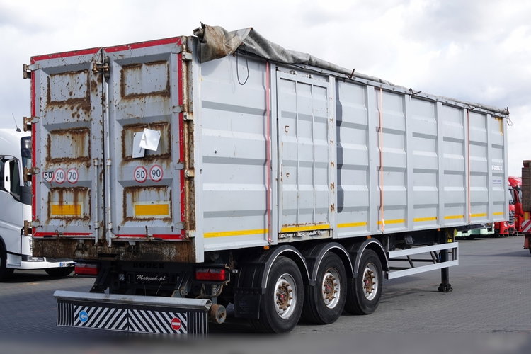 BODEX / WYWROTKA 65 M3 / STALOWA / DO ZŁOMU / OŚ PODNOSZONA / DRZWI BOCZNE / 2018 ROK zdjęcie 7