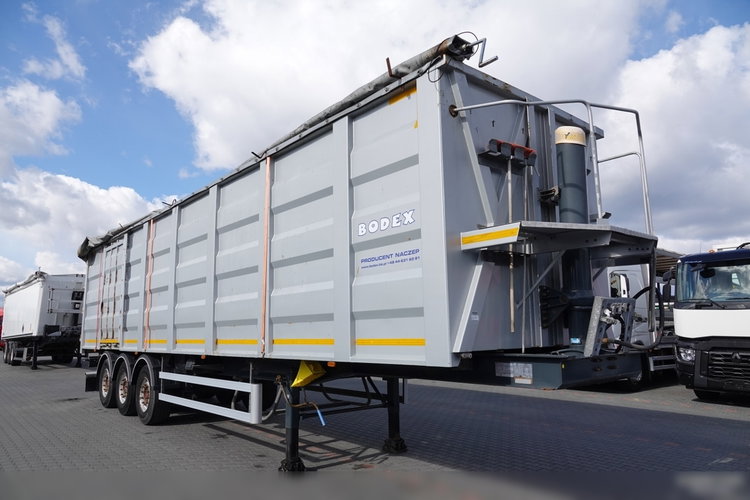 BODEX / WYWROTKA 65 M3 / STALOWA / DO ZŁOMU / OŚ PODNOSZONA / DRZWI BOCZNE / 2018 ROK zdjęcie 8