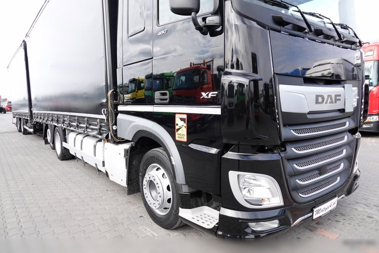 DAF XF 480 / ZESTAW TANDEM / 120 M3 / PRZEJAZDOWY / KLIMA POSTOJOWA / 2019 ROK / PO KONTRAKCIE SERWISOWYM /  zdjęcie 11