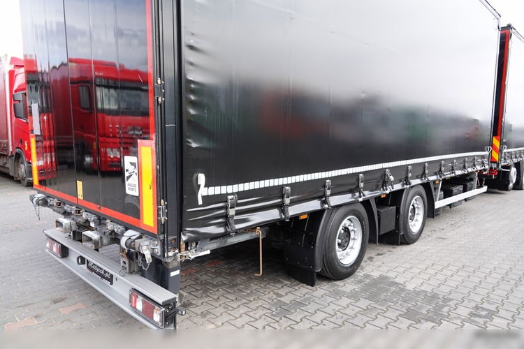DAF XF 480 / ZESTAW TANDEM / 120 M3 / PRZEJAZDOWY / KLIMA POSTOJOWA / 2019 ROK / PO KONTRAKCIE SERWISOWYM /  zdjęcie 20