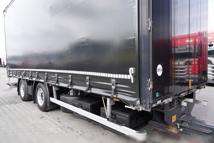 DAF XF 480 / ZESTAW TANDEM / 120 M3 / PRZEJAZDOWY / KLIMA POSTOJOWA / 2019 ROK / PO KONTRAKCIE SERWISOWYM /  zdjęcie 22