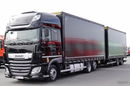 DAF XF 480 / ZESTAW TANDEM / 120 M3 / PRZEJAZDOWY / KLIMA POSTOJOWA / 2019 ROK / PO KONTRAKCIE SERWISOWYM /  zdjęcie 2
