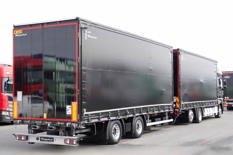 DAF XF 480 / ZESTAW TANDEM / 120 M3 / PRZEJAZDOWY / KLIMA POSTOJOWA / 2019 ROK / PO KONTRAKCIE SERWISOWYM /  zdjęcie 8