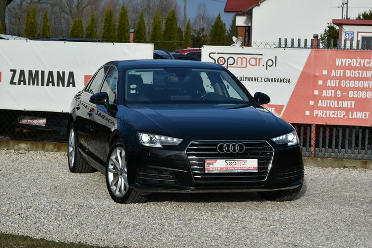 Audi A4 2.0TDi 150KM Automat 2016r. Virtual Kamera NAVi FullLED alufelgi18" zdjęcie 17