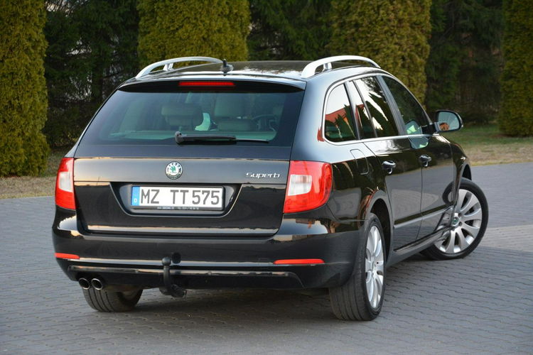 Superb Exclusive duża Navi Xenon Skóry el.fotele Park Assist Aso Skoda zdjęcie 13