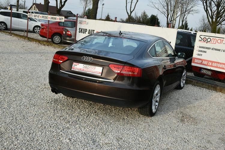 Audi A5 Sportback 1.8TFSi 160KM Manual 2010r. BiX LED 18" TEMPOMAT zdjęcie 18