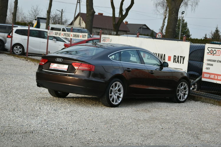 Audi A5 Sportback 1.8TFSi 160KM Manual 2010r. BiX LED 18" TEMPOMAT zdjęcie 19