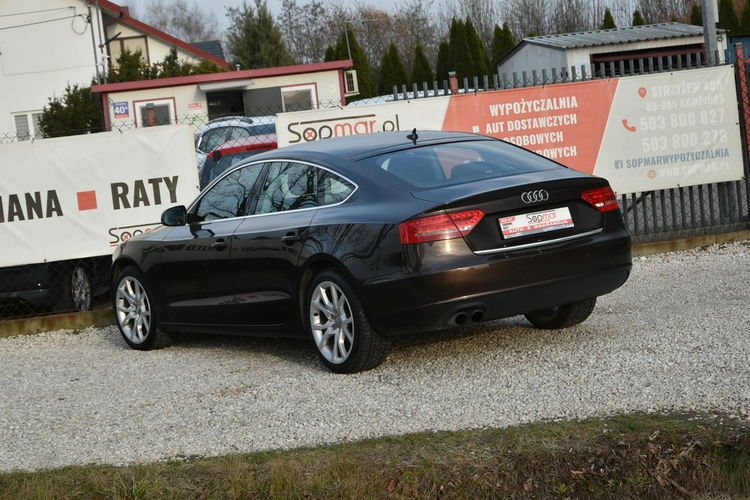 Audi A5 Sportback 1.8TFSi 160KM Manual 2010r. BiX LED 18" TEMPOMAT zdjęcie 4