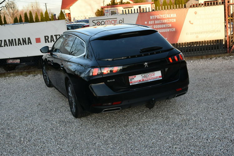 Peugeot 508 1.5HDi 130KM Automat 2020r. LED Virtual Skóra 2xPDC NAVi Kamera360 zdjęcie 19