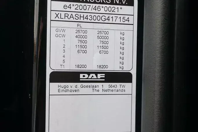 DAF XF / 480 / ACC / EURO 6 / ZESTAW PRZEJAZDOWY 120 M3 zdjęcie 10