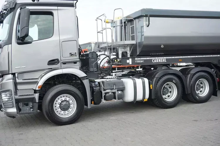 Mercedes AROCS / 2645 / E 6 / ACC / 6 X 6 / + NACZEPA WYWROTKA / RETARDER zdjęcie 37