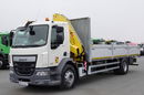 DAF LF 250 / 4X2 / SKRZYNIOWY - 7.30 + HDS HYVA HB 150XE3 / STEROWANIE RADIOWE / ROTATOR / MAX UDŹWIG: 5200 KG / EURO 6  zdjęcie 9