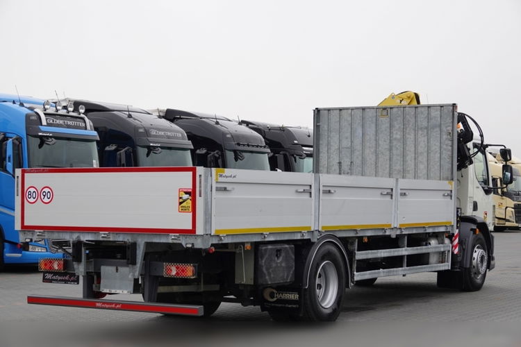 DAF LF 250 / 4X2 / SKRZYNIOWY - 7.30 + HDS HYVA HB 150XE3 / STEROWANIE RADIOWE / ROTATOR / MAX UDŹWIG: 5200 KG / EURO 6  zdjęcie 12
