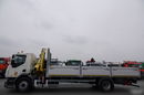 DAF LF 250 / 4X2 / SKRZYNIOWY - 7.30 + HDS HYVA HB 150XE3 / STEROWANIE RADIOWE / ROTATOR / MAX UDŹWIG: 5200 KG / EURO 6  zdjęcie 17