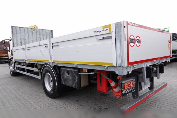 DAF LF 250 / 4X2 / SKRZYNIOWY - 7.30 + HDS HYVA HB 150XE3 / STEROWANIE RADIOWE / ROTATOR / MAX UDŹWIG: 5200 KG / EURO 6  zdjęcie 18