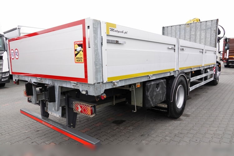 DAF LF 250 / 4X2 / SKRZYNIOWY - 7.30 + HDS HYVA HB 150XE3 / STEROWANIE RADIOWE / ROTATOR / MAX UDŹWIG: 5200 KG / EURO 6  zdjęcie 21