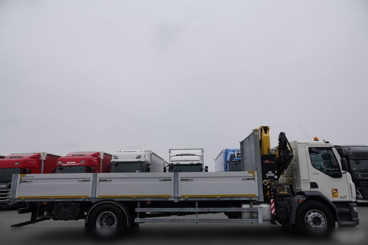 DAF LF 250 / 4X2 / SKRZYNIOWY - 7.30 + HDS HYVA HB 150XE3 / STEROWANIE RADIOWE / ROTATOR / MAX UDŹWIG: 5200 KG / EURO 6  zdjęcie 22