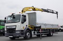 DAF LF 250 / 4X2 / SKRZYNIOWY - 7.30 + HDS HYVA HB 150XE3 / STEROWANIE RADIOWE / ROTATOR / MAX UDŹWIG: 5200 KG / EURO 6  zdjęcie 2