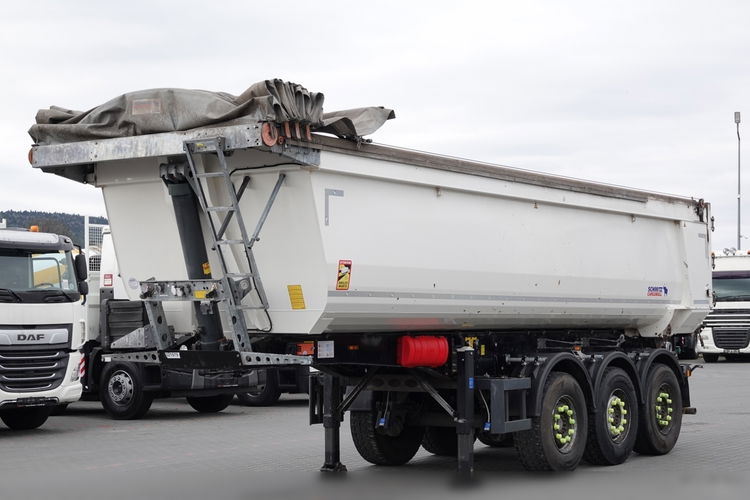 Schmitz / WYWROTKA 28 M3 / STALOWA / HP / AUTOMATYCZNIE ZSUWANY DACH / OŚ PODNOSZONA / 2021 ROK  zdjęcie 2