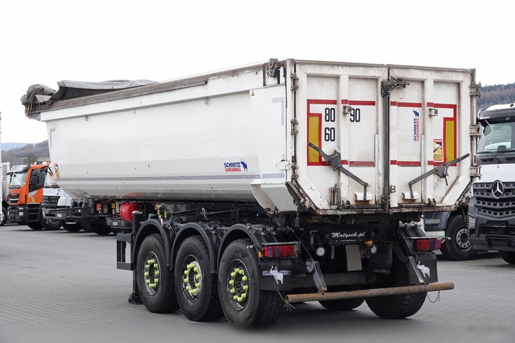 Schmitz / WYWROTKA 28 M3 / STALOWA / HP / AUTOMATYCZNIE ZSUWANY DACH / OŚ PODNOSZONA / 2021 ROK  zdjęcie 5