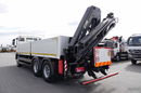 MAN TGS 26.320 / 6X4 / SKRZYNIOWY 6.5 M + HDS HIAB 188 BS-3 / MAX UDŹWIG: 5000 KG / STEROWANIE RADIOWE / ROTATOR / EURO 6  zdjęcie 9