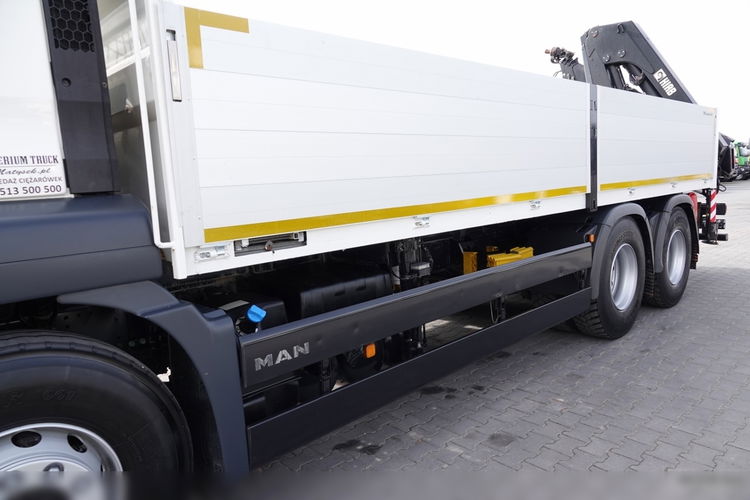 MAN TGS 26.320 / 6X4 / SKRZYNIOWY 6.5 M + HDS HIAB 188 BS-3 / MAX UDŹWIG: 5000 KG / STEROWANIE RADIOWE / ROTATOR / EURO 6  zdjęcie 15