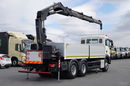 MAN TGS 26.320 / 6X4 / SKRZYNIOWY 6.5 M + HDS HIAB 188 BS-3 / MAX UDŹWIG: 5000 KG / STEROWANIE RADIOWE / ROTATOR / EURO 6  zdjęcie 3
