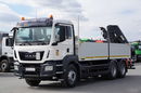 MAN TGS 26.320 / 6X4 / SKRZYNIOWY 6.5 M + HDS HIAB 188 BS-3 / MAX UDŹWIG: 5000 KG / STEROWANIE RADIOWE / ROTATOR / EURO 6  zdjęcie 8