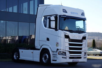 Scania S 450 / RETARDER / KLIMA POSTOJOWA / ALUFELGI / HYDRAULIKA / PO KONTRAKCIE SERWISOWYM 