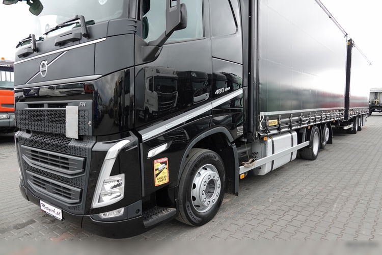 Wielton VOLVO FH 460 / I-SAVE / XXL / ZESTAW TANDEM PRZEJAZDOWY / 120 M3 / KLIMA POSTOJOWA / PO ZŁOTYM KONTRAKCIE SERWISOWYM zdjęcie 12