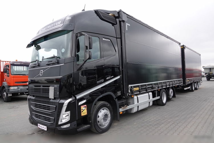 Wielton VOLVO FH 460 / I-SAVE / XXL / ZESTAW TANDEM PRZEJAZDOWY / 120 M3 / KLIMA POSTOJOWA / PO ZŁOTYM KONTRAKCIE SERWISOWYM zdjęcie 3