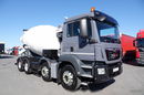 MAN TGS 32.420 / 8X4 / BETONOMIESZARKA 9 M3 / 2020 ROK / 56 TYŚ. KM ! zdjęcie 9