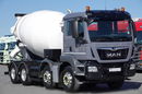 MAN TGS 32.420 / 8X4 / BETONOMIESZARKA 9 M3 / 2020 ROK / 56 TYŚ. KM ! zdjęcie 10
