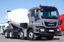 MAN TGS 32.420 / 8X4 / BETONOMIESZARKA 9 M3 / 2020 ROK / 56 TYŚ. KM ! zdjęcie 1
